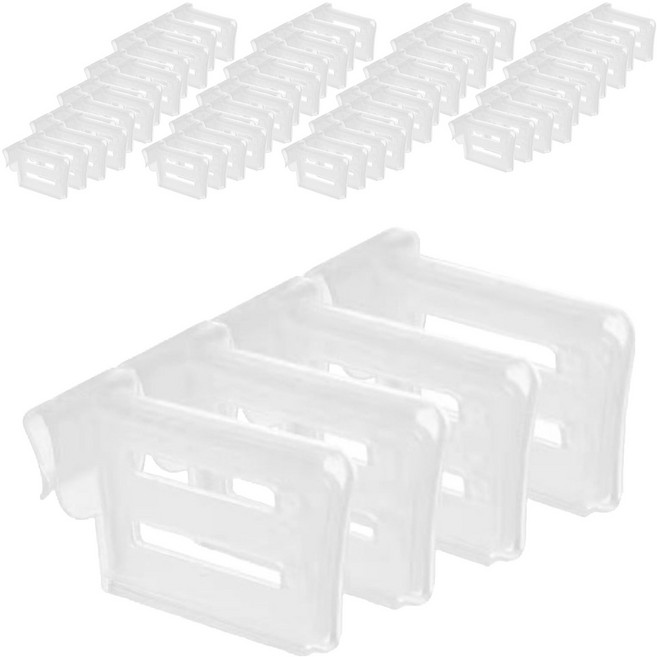 어쩌다상점 냉장고 길이조절 칸막이, 반투명, 20개