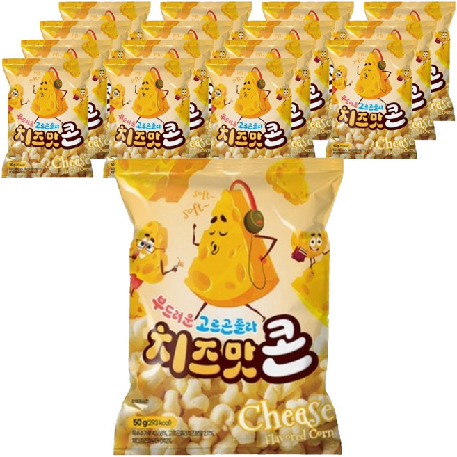 오늘도 부드러운 고르곤졸라 치즈맛콘, 16개, 50g