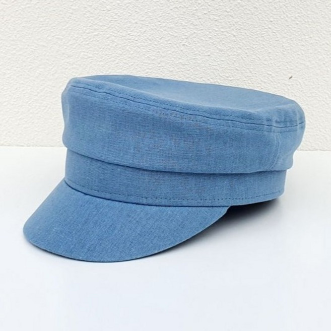 마도로스 숏챙 린넨 헌팅캡