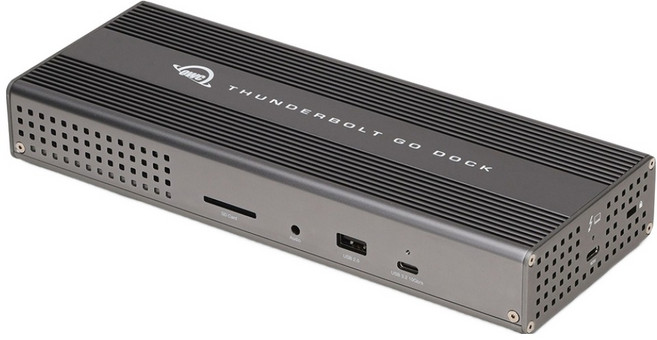 OWC Thunderbolt 4 Go Dock 集線器 40Gb/s OWCTB4DKG11P, 1個, 灰色