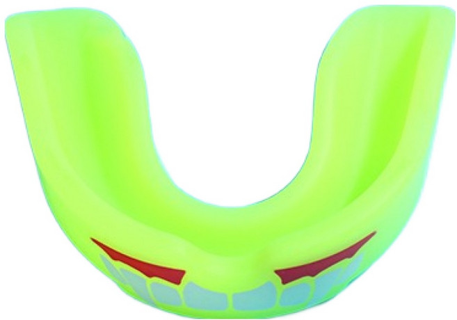 리즈제이니 모던 스포츠 운동 마우스 가드, 04 노란색, 1개