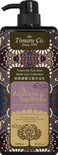 TIMARU 堤瑪露 經典御寶沉香沐浴露 沉穩木質香調, 1個, 1L