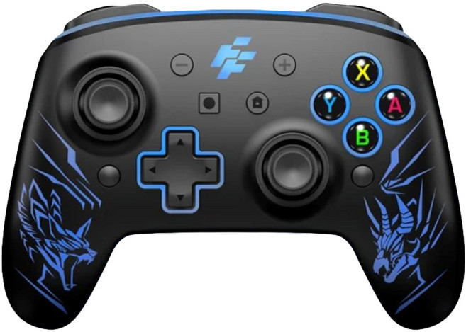 FlashFire 富雷迅 喚醒 巨集循環 自動連發 Switch/PC副廠雙替換面板無線遊戲大師手把, 1個, S203