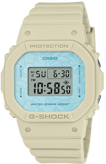 CASIO 卡西歐 G-SHOCK WOMEN 草本美學輕巧電子錶 GMD-S5600NC-9