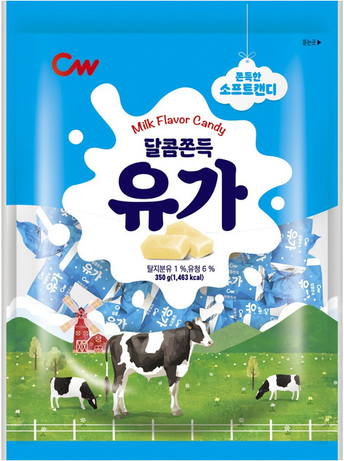 청우식품 유가 캔디, 350g, 1개