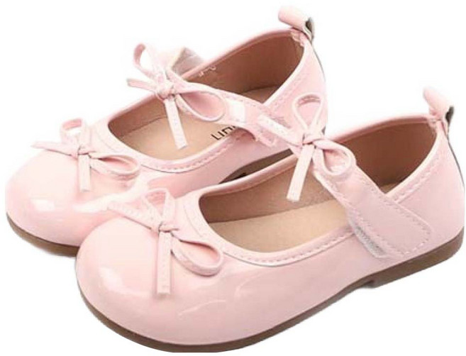 루루슈 여아용 러비더비리본 플랫 구두 CX163