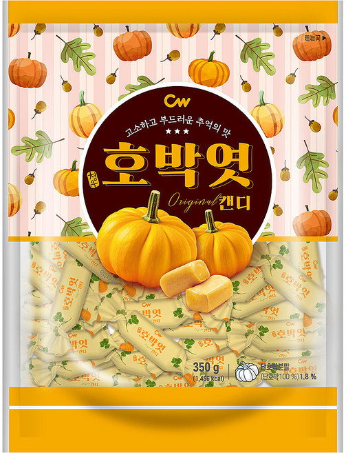청우식품 호박엿캔디, 350g, 1개