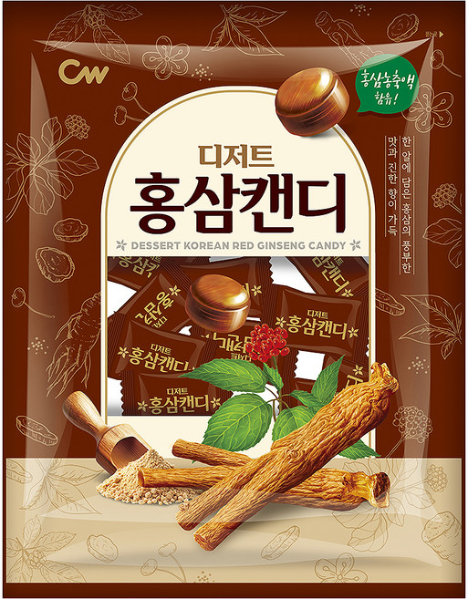 청우식품 디저트 홍삼캔디, 900g, 1개