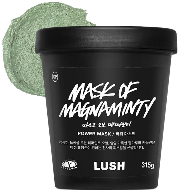 러쉬 마스크 오브 매그너민티 셀프 프리저빙 바디스크럽 페퍼민트향, 315g, 1개 - 쿠팡