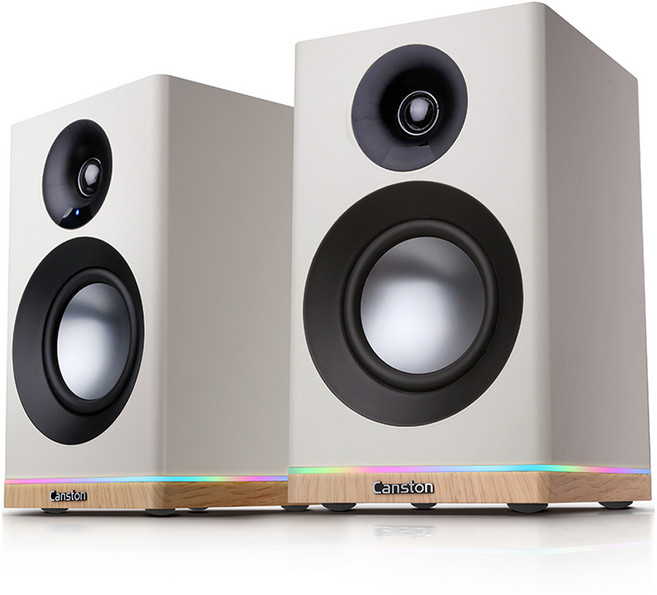 캔스톤 북쉘프 HiFi 스피커, 혼합색상, X9BT