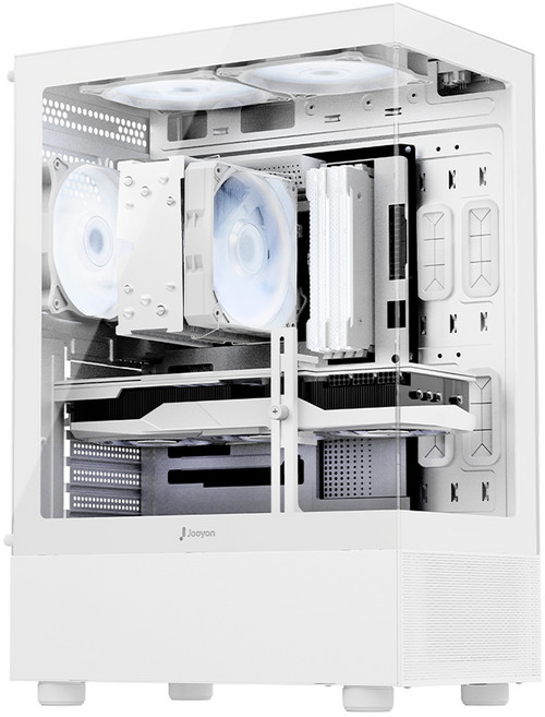 주연테크 2025 마린 라이젠5 라이젠 7000 시리즈 지포스 RTX 5060 Ti, 화이트, 16GB, 512GB, Free DOS, D375F56T2-W