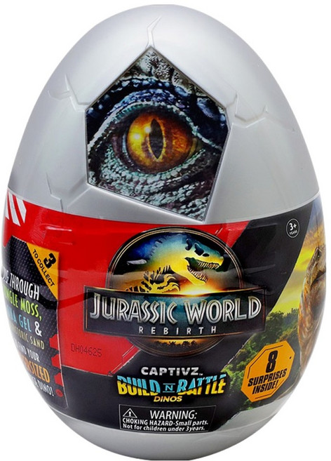 토이몬스터 쥬라기월드 새로운 시작 서프라이즈 에그 랜덤발송 T01533, 1개