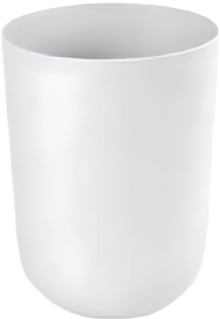 台灣 Life plus 日系無印風 圓形無蓋垃圾桶 8L, 灰色, 1個