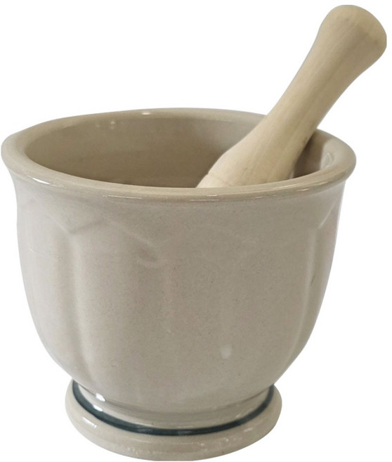 베스트홈 도자기 절구 + 공이 세트, 1세트