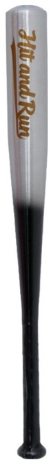 히트앤런 야구 알루미늄배트 호신방망이, 그레이 + 블랙, 1개