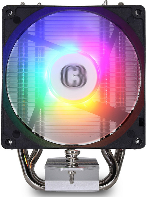 싸이번 CPU 쿨러 BREEZE AC92, 블랙, 1개