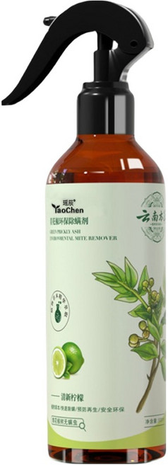 YAO CHEN 瑤辰 植物草本除螨噴霧 清新檸檬, 1個, 300ml
