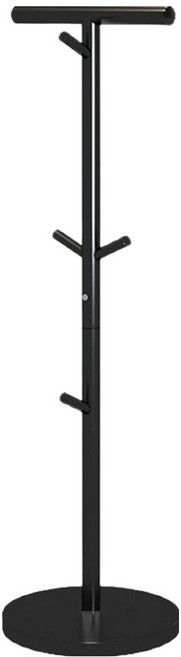 탄소강 가방걸이 스탠드행거 one size, 모던 블랙