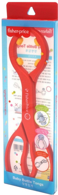 피셔프라이스 다용도 젖병집게, 1개, 레드