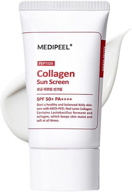 메디필 레드 락토 콜라겐 모공 리프팅 선크림 SPF50+ PA++++, 50ml, 1개