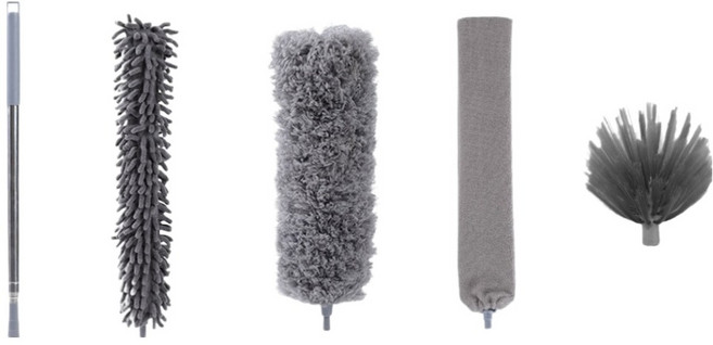 幸福簡約除塵撣5件組, 1套, 混色