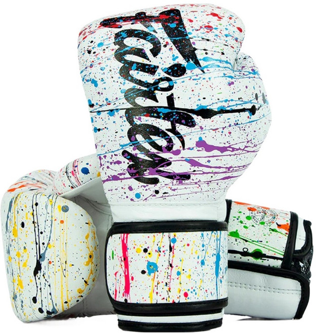 페어텍스 복싱글러브 아트컬렉션 BGV14PT, 화이트, 1세트