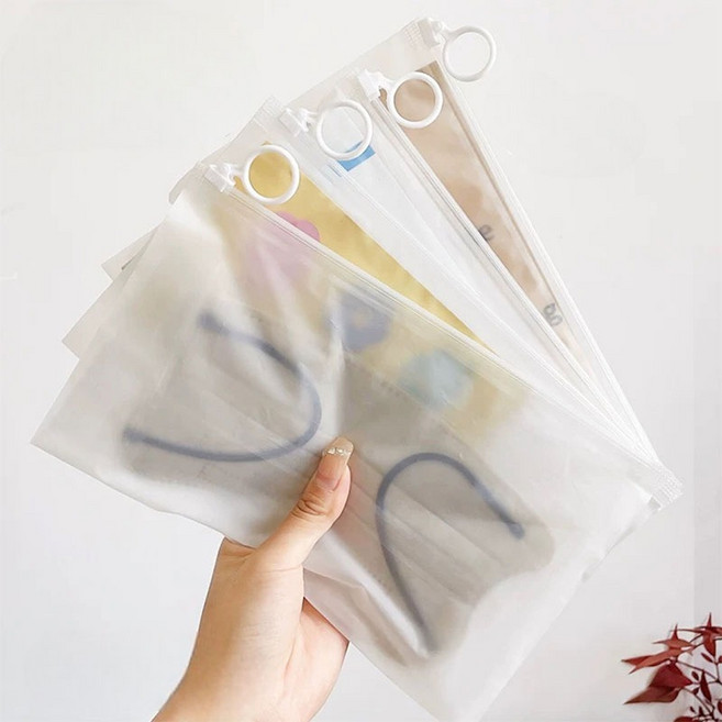 리빙필로 슬라이더 고리 지퍼백 불투명, 1개입, 20개