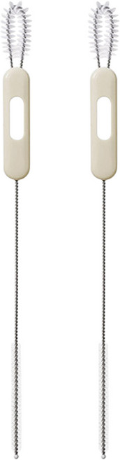 모나코올리브 유아용 젖병 꼭지 전용 청소솔, 혼합색상, 2개