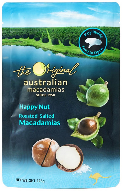 디오리지널 해피넛 쏠티드 마카다미아, 1개, 225g