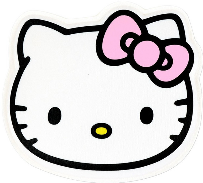 헬로키티 키보드 마우스 손목보호쿠션, 핑크, 1개