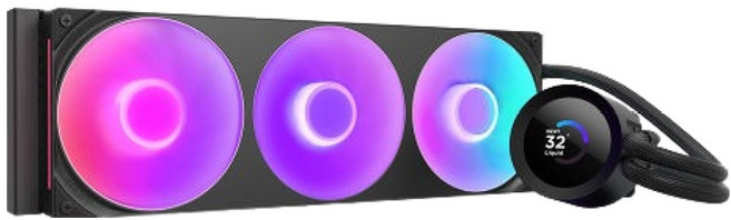 NZXT 수냉 CPU 쿨러, BLACK, 1개, Kraken Plus 360 RGB