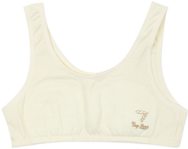 오가닉맘 여아용 TFTO 1단계 소이빈 학생 브라탑 TGZBTB01