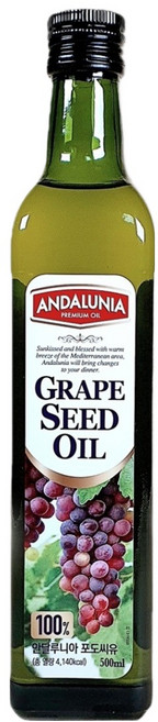안달루니아 포도씨유, 500ml, 1개
