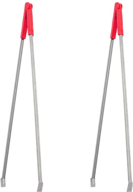 크린메이트 손잡이 청소집게 50cm, 혼합색상, 2개