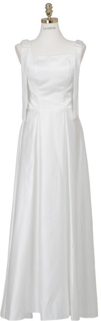 릴리드레스 리즈 숄더 리본 드레스 LDP131