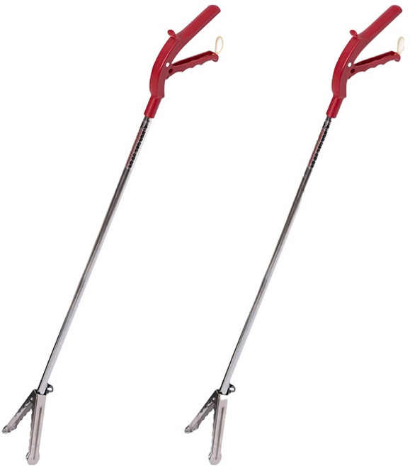 크린메이트 잘집혀 만능집게 120cm, 혼합색상, 2개