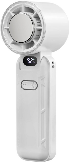 앱코 블라스트 쿨 BLDC 모터 휴대용 선풍기, RD21, 아이보리