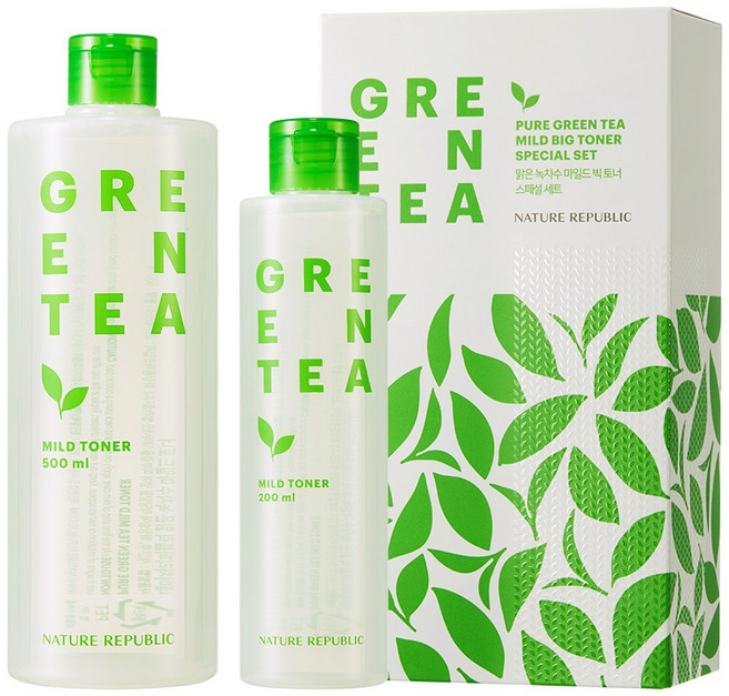 네이처리퍼블릭 맑은 녹차수 마일드 빅토너 스페셜 세트, 700ml, 1개