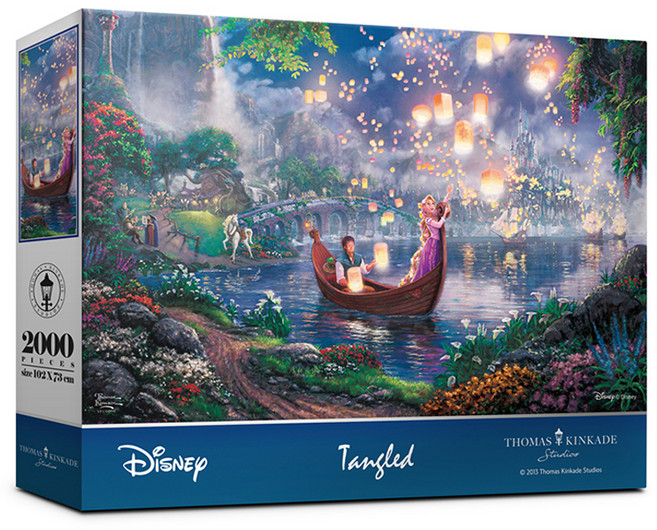 퍼즐라이프 디즈니 라푼젤 직소퍼즐, 2000피스, 9201, 1개