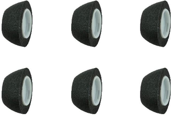 COMPLY TrueGrip Max AirPods Pro 1 2代專用耳塞 MAX-S, 黑色, 6個, 單一商品