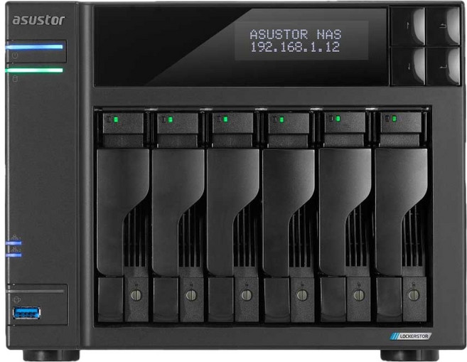 asustor 華芸科技 AS6706T 創作者系列 6Bay NAS 網路儲存伺服器, J0050782