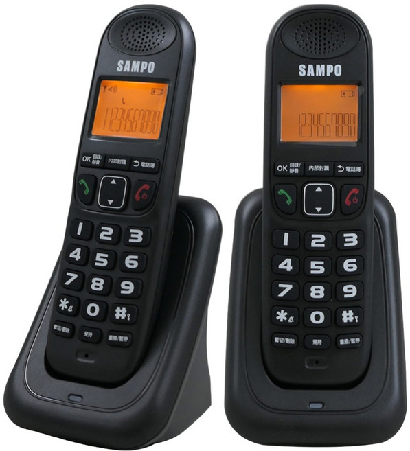 SAMPO 聲寶 DECT無線電話雙子機, CT-W2204DL