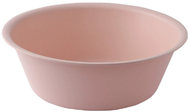 앞날창창 욕실 주방 플라스틱 빨래 대야, 핑크, 1개