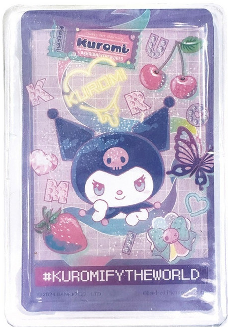 HUNDRED PICTURES 百耘圖 Kuromi 酷洛米 真心話大冒險 卡牌遊戲 HP-BX054001 88 x 58mm 54張, 庫洛米 紫色, 1盒