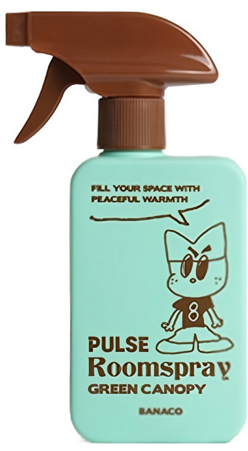 바나코 펄스 룸 스프레이 탈취제 그린 캐노피, 1개, 250ml