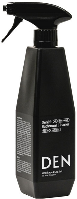 덴라이프 욕실 청소세제 우드세이지 앤 씨솔트 향, 1개, 500ml