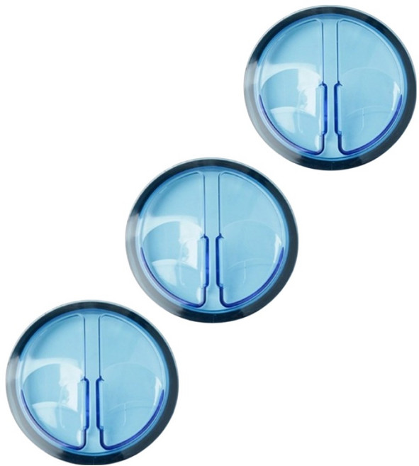 사부작마켓 싱크대 플라스틱 뚜껑 소, 혼합색상, 3개