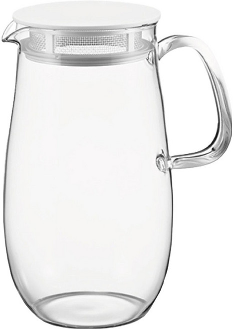 HARIO 好璃奧 麥茶君, 1個, 1L, 白色