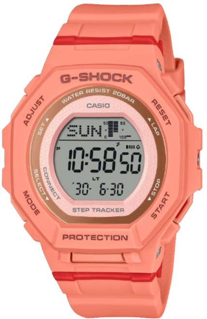 CASIO 卡西歐 G-SHOCK 清爽計步電子錶 GMD-B300SC-4