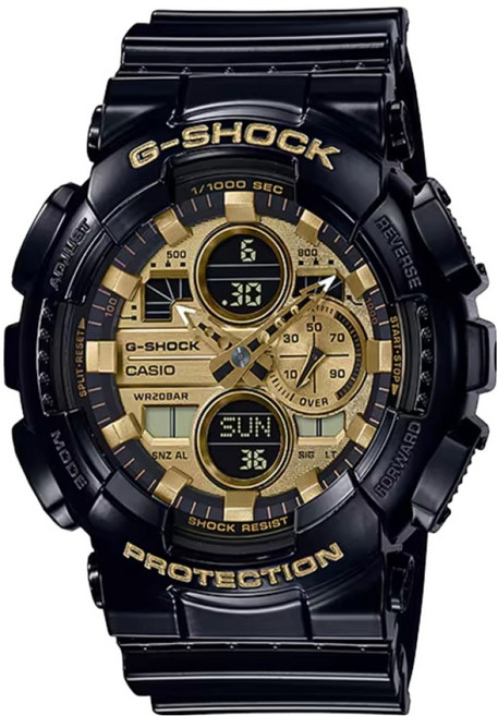 CASIO 卡西歐 G-SHOCK 時尚運動錶 GA-140GB-1A1